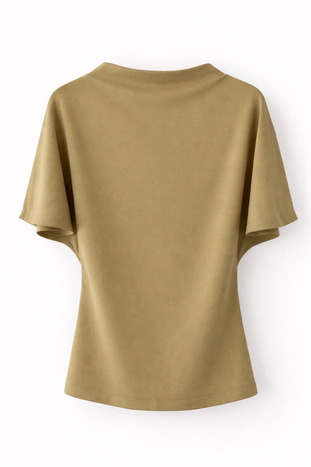 Zara model Loose-fitting top with crew neck  ,Flowing mid-waist midi skirt with an asymmetric hem.