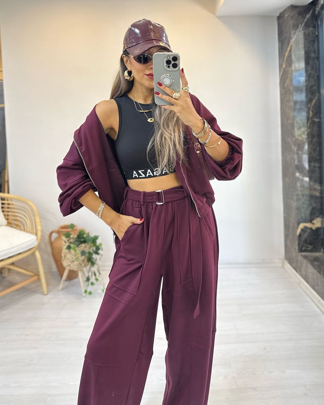 Oysho fabric co-ord set