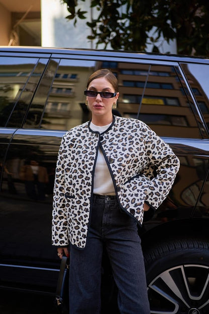 Tiger print jacket