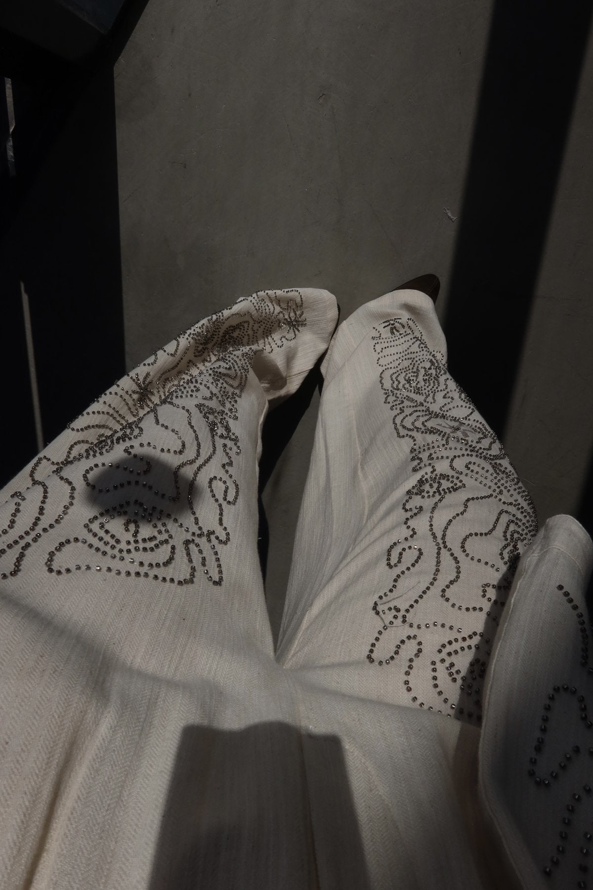 Studded kimono co-ord set