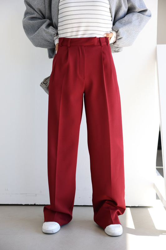 Wide leg trouser