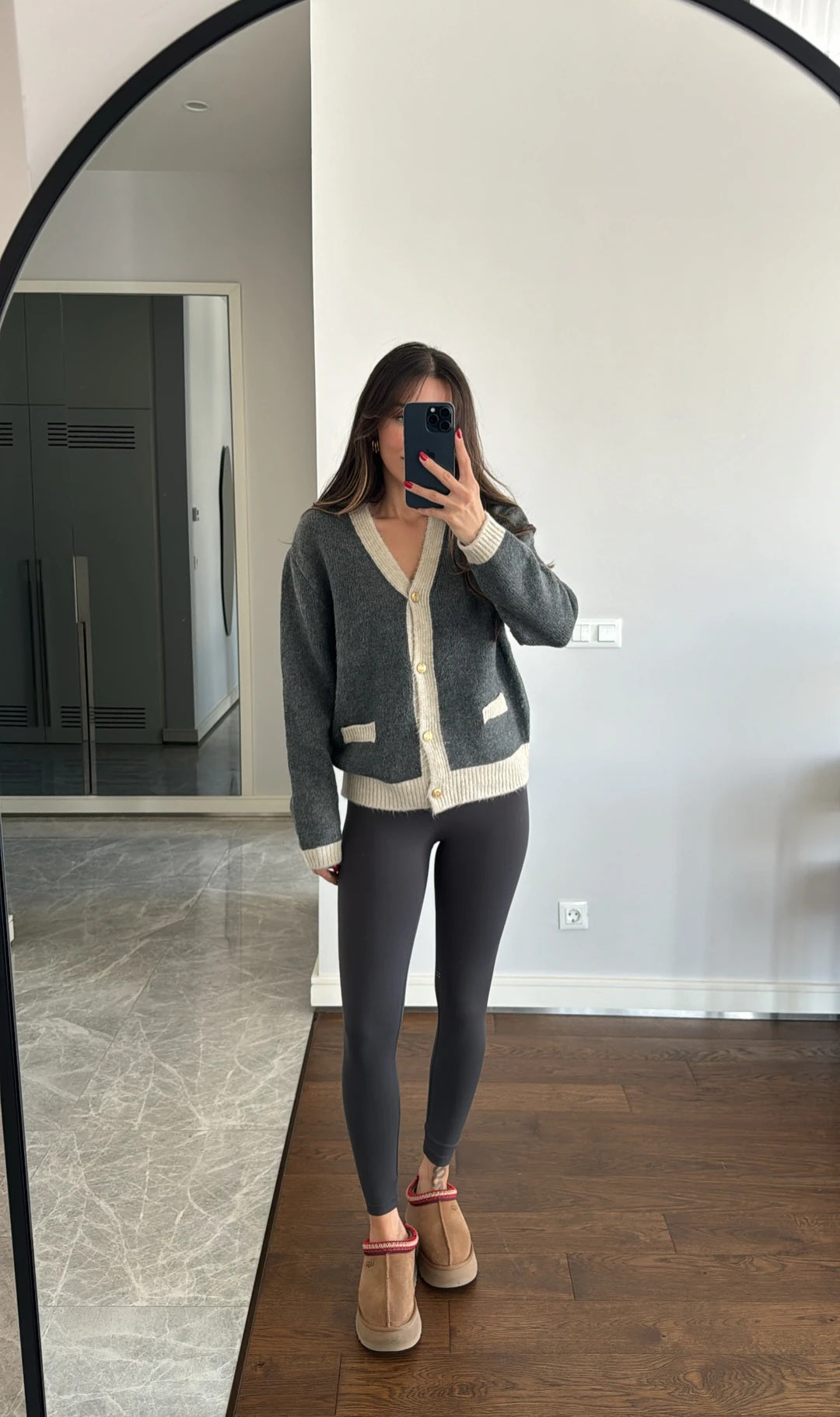 Contact Wool Cardigan