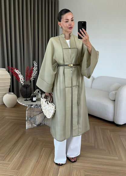 Diva Chinese Buttoned Long Jacket
