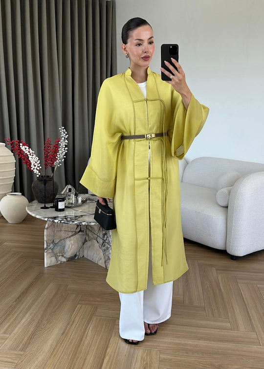 Diva Chinese Buttoned Long Jacket