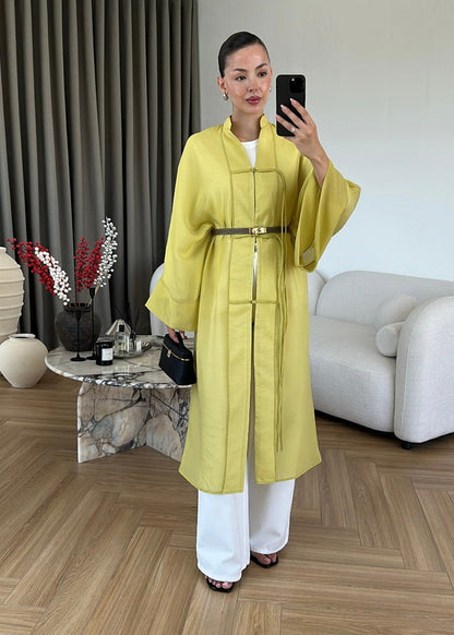Diva Chinese Buttoned Long Jacket