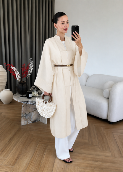 Diva Chinese Buttoned Long Jacket