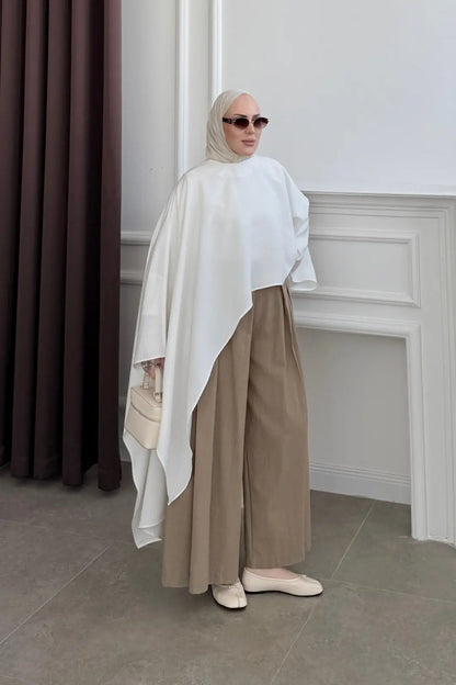 Zara model Asymmetrical Blouse