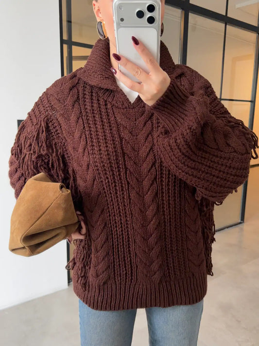 Wool pullover