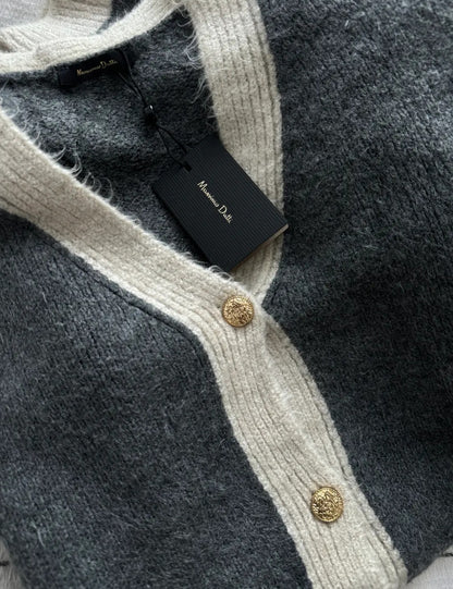 Contact Wool Cardigan