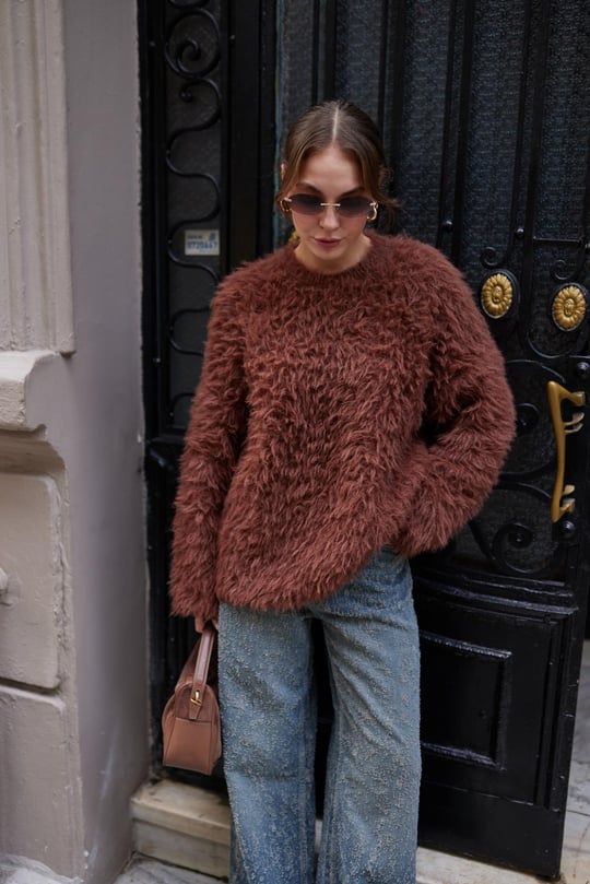 Mohair Fur Jumper