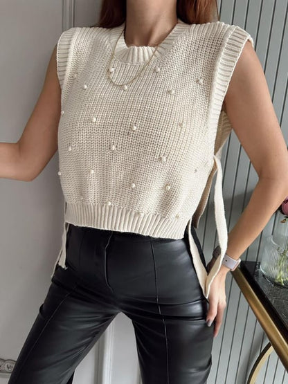 Studded Sleeveless knit