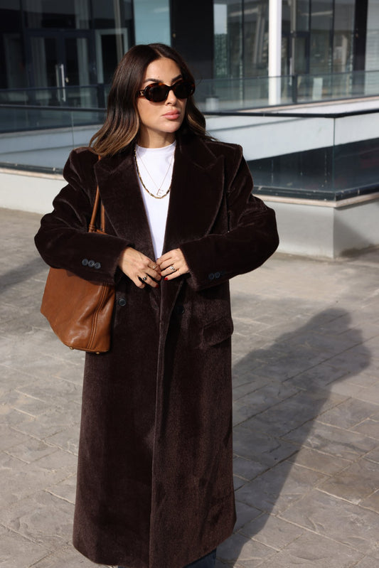 Premium soft fur coat