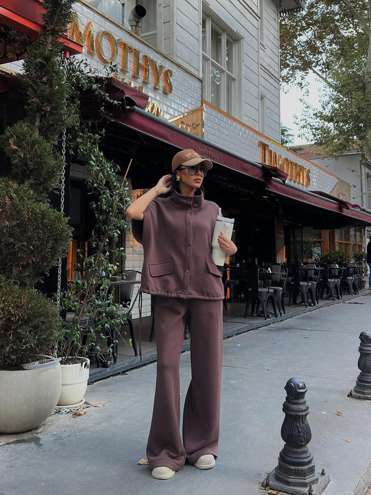 Fleece Three-Thread Luxe Comfort Suit