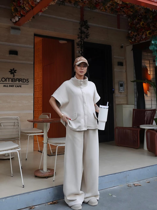 Fleece Three-Thread Luxe Comfort Suit