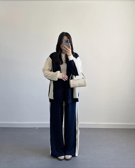 Contrast Oysho fabric tracksuit